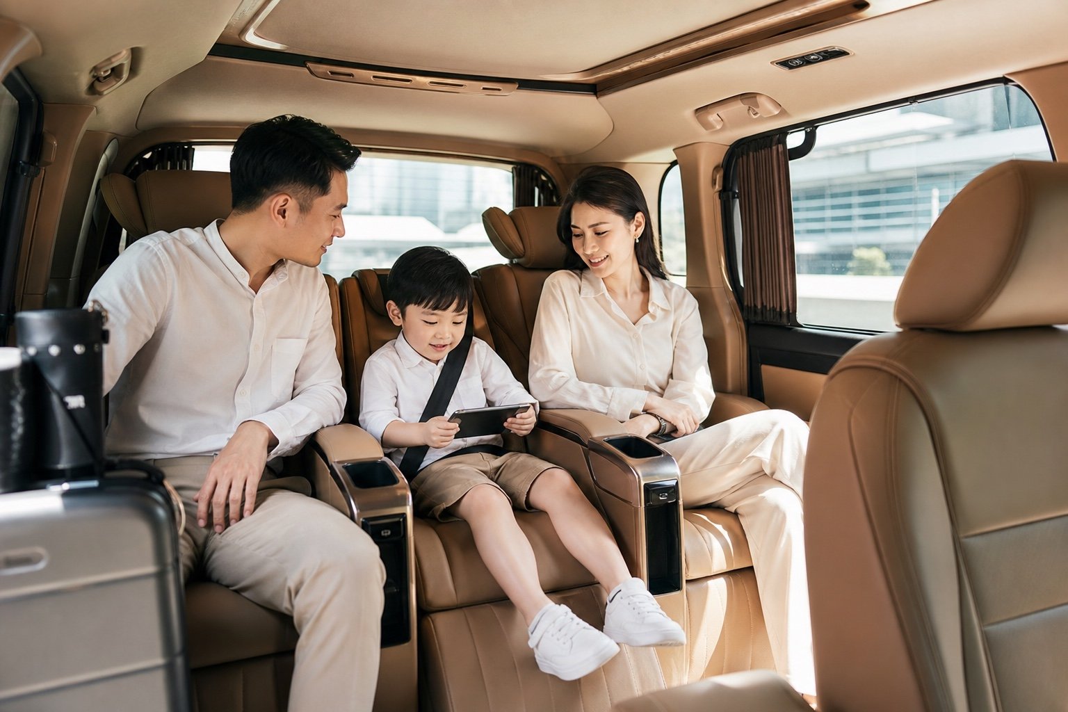 Bangkok Airport Family Reunions by Private Van: Calm Group Arrivals visual 2