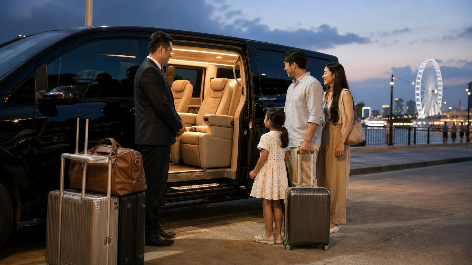 Bangkok Airport to Asiatique by Private Van: Riverside Evening Arrival Planning visual 3