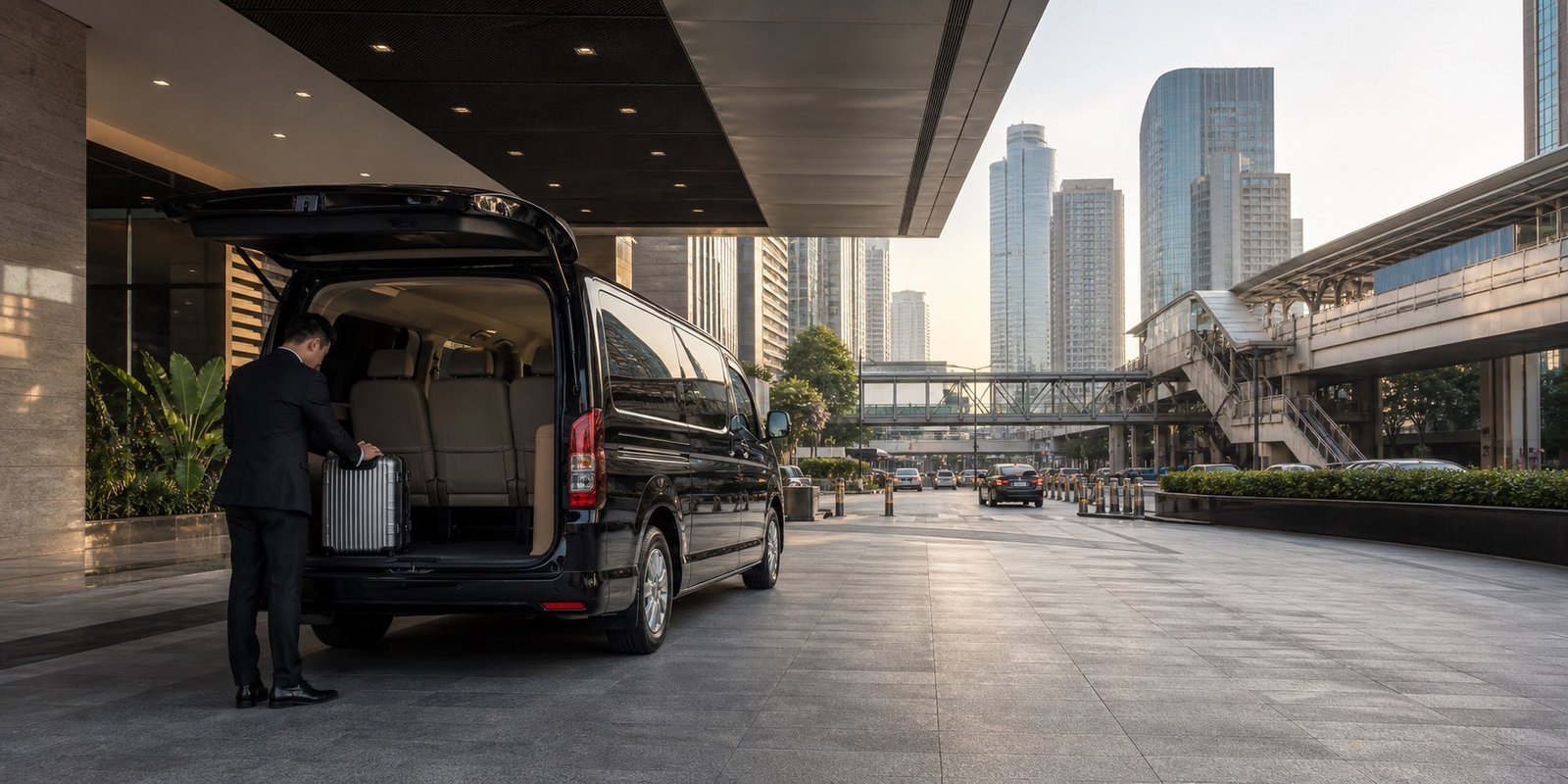 Bangkok Airport to Asok by Private Van: Arrival Planning for Hotels and Offices
