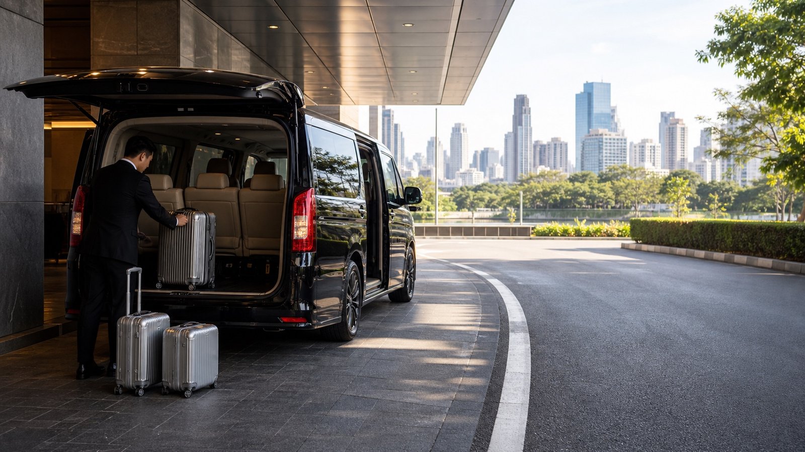 Bangkok Airport to Benjakitti by Private Van: Arrival Planning Near the Park