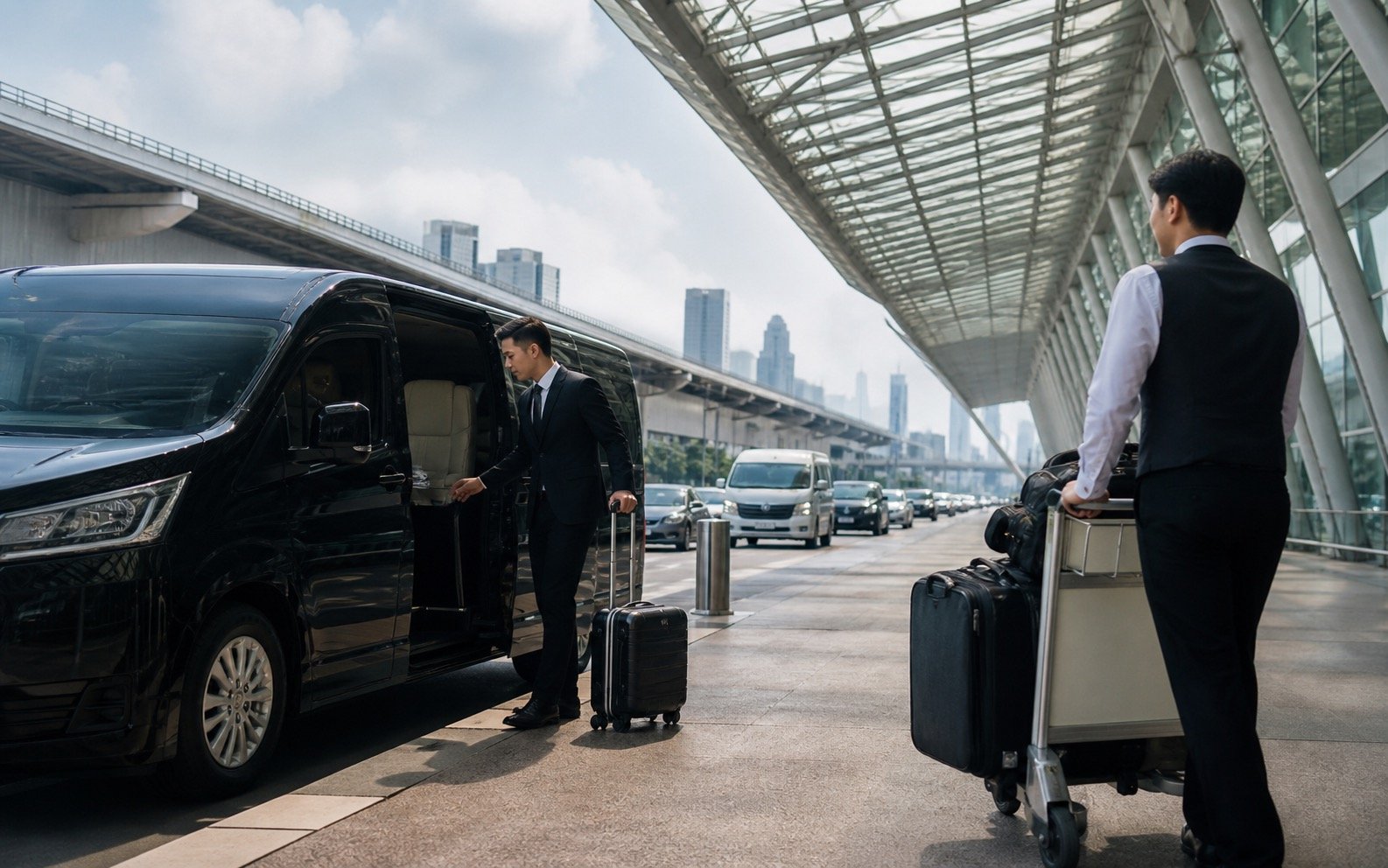 Bangkok Airport to BITEC by Private Van: Arrival Planning for Trade Shows