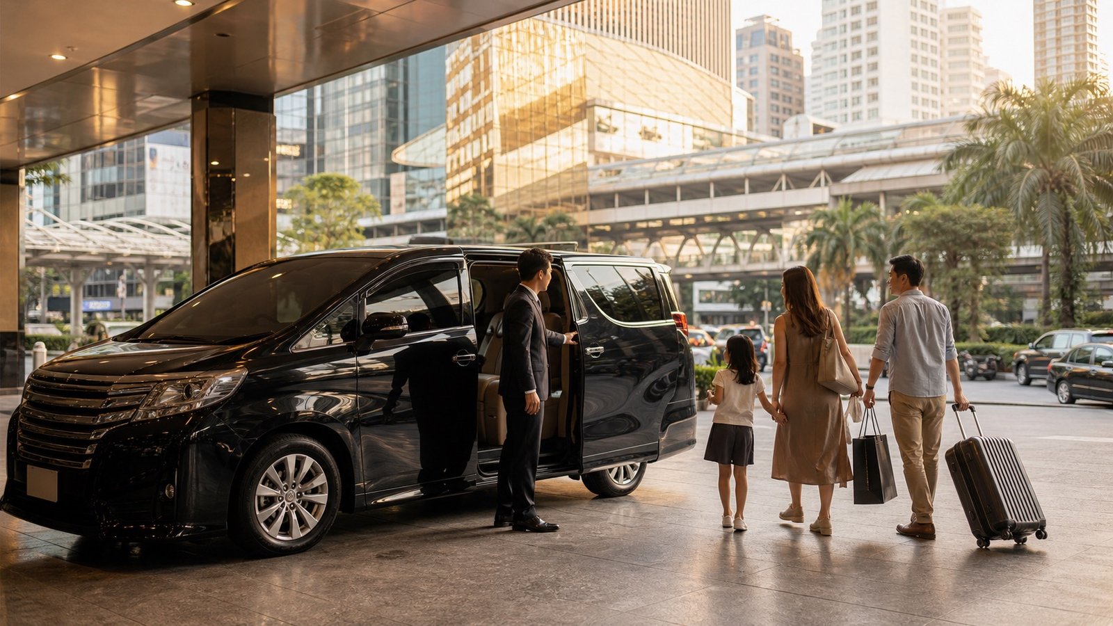 Bangkok Airport to CentralWorld by Private Van: Arrival Planning for Shopping Stays