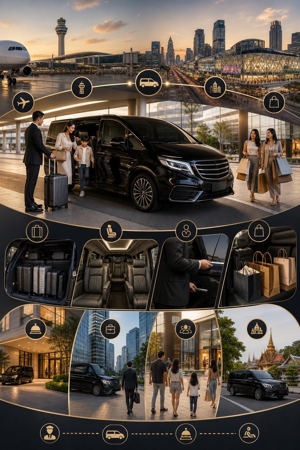 Bangkok Airport to CentralWorld by Private Van: Arrival Planning for Shopping Stays visual 2