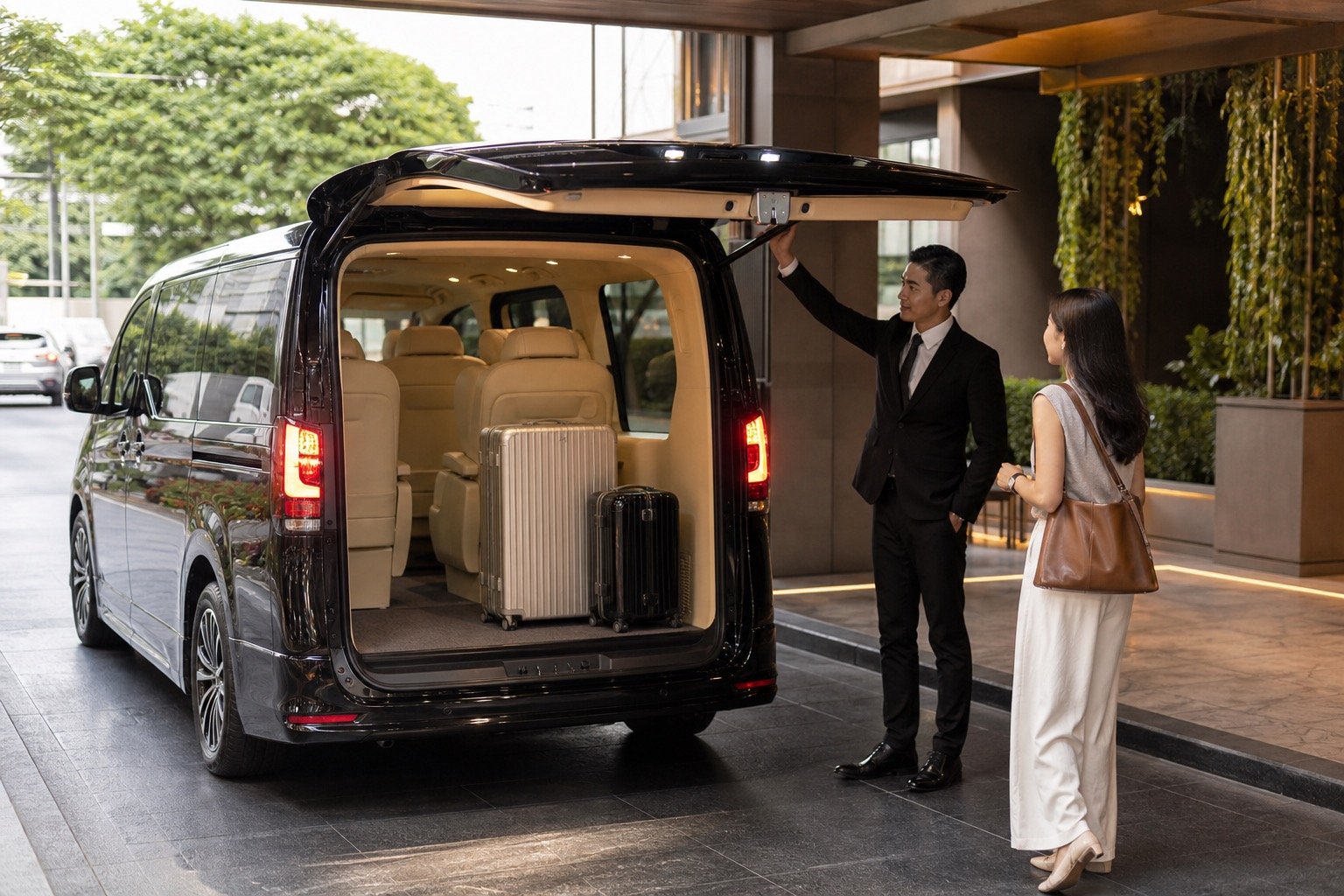 Bangkok Airport to Chit Lom by Private Van: Arrival Planning for Luxury Hotels and Malls visual 3