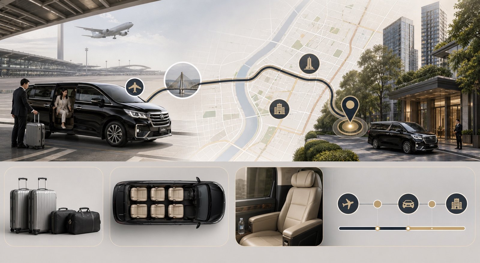 Bangkok Airport to Langsuan by Private Van: Arrival Planning for Embassy-Area Hotels visual 2