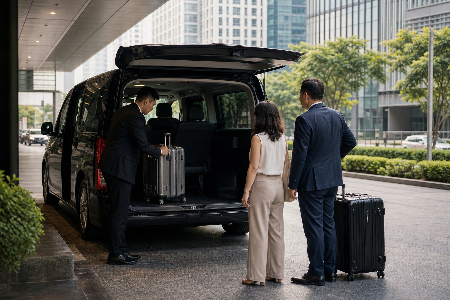 Bangkok Airport to Lumpini by Private Van: Arrival Planning for Parkside Hotels visual 1