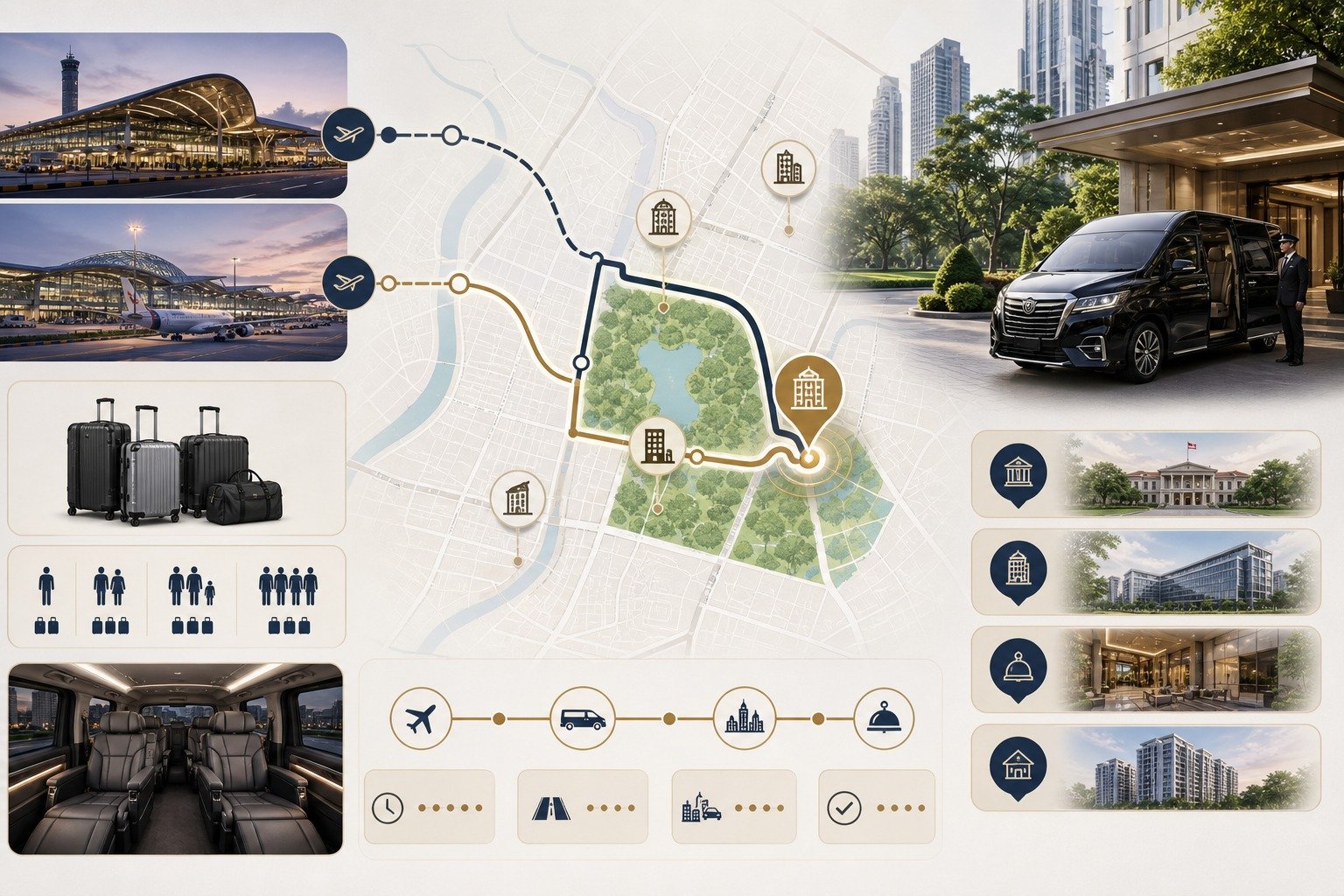 Bangkok Airport to Lumpini by Private Van: Arrival Planning for Parkside Hotels visual 2