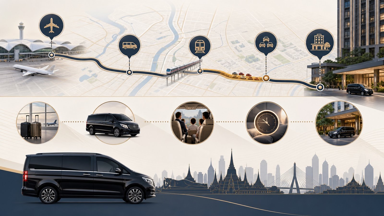 Bangkok Airport to On Nut by Private Van: Arrival Planning for East Sukhumvit Stays visual 2