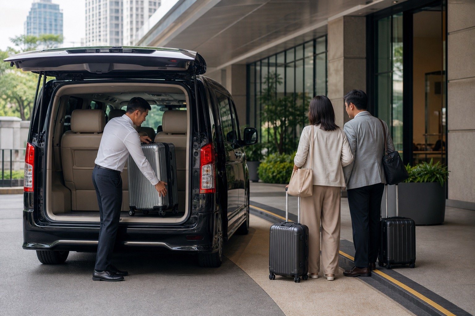 Bangkok Airport to Phra Khanong by Private Van: Arrival Planning for East Sukhumvit visual 1