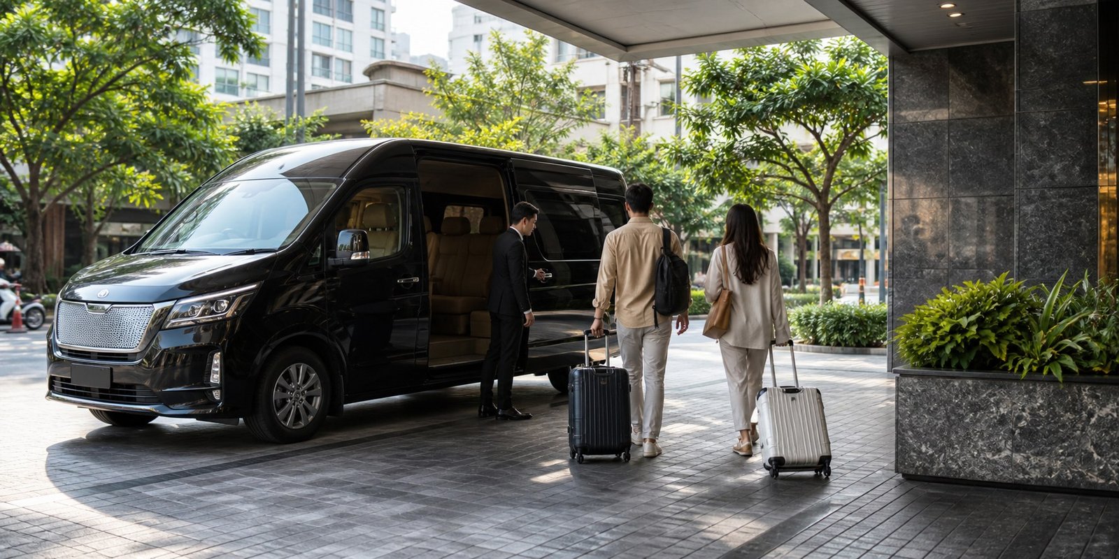 Bangkok Airport to Phrom Phong by Private Van: Arrival Planning for Hotels and Malls