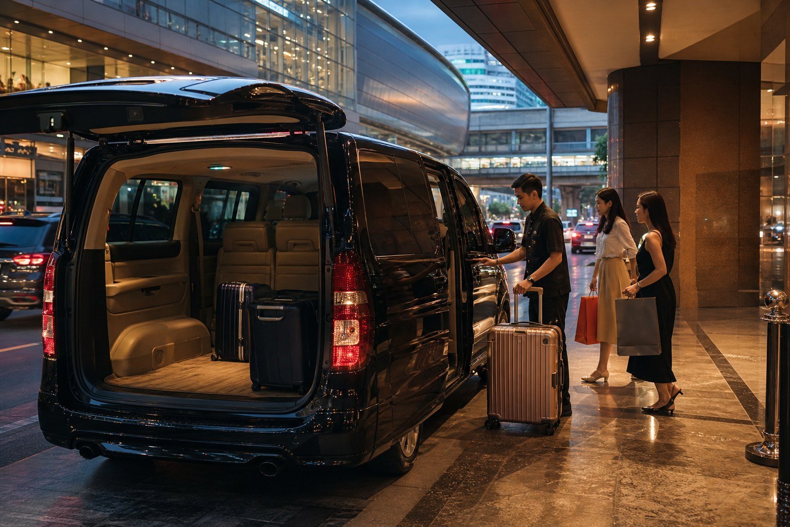 Bangkok Airport to Pratunam by Private Van: Arrival Planning for Hotels and Shopping visual 3
