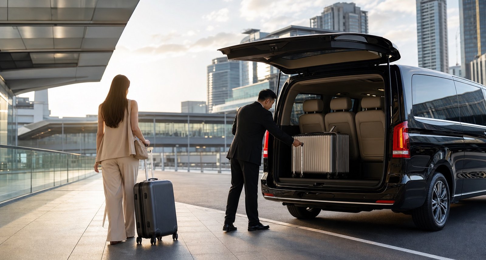 Bangkok Airport to Ratchada by Private Van: Arrival Planning for Hotels and Offices