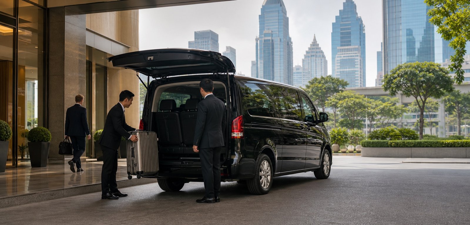 Bangkok Airport to Sathorn by Private Van: Executive Arrival Planning