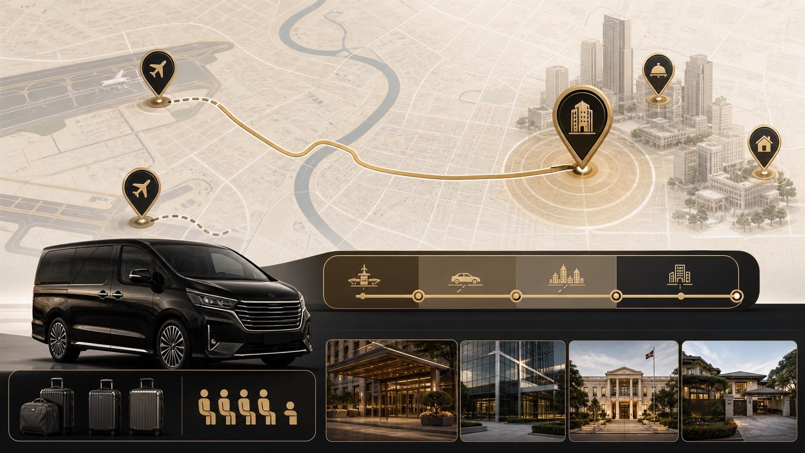 Bangkok Airport to Sathorn by Private Van: Executive Arrival Planning visual 2