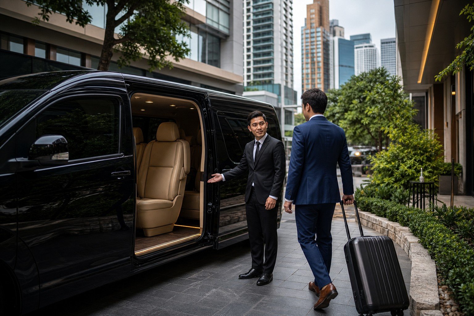 Bangkok Airport to Silom by Private Van: Smooth Arrival Planning for Business Stays visual 3