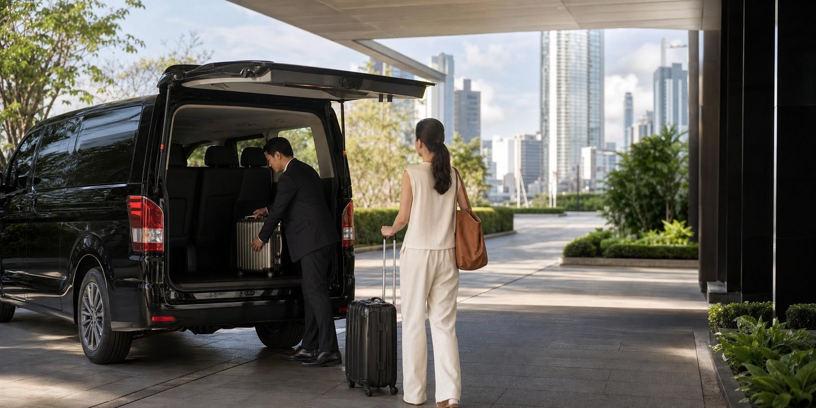 Bangkok Airport to Sukhumvit by Private Van: Arrival Planning for Hotels and Residences
