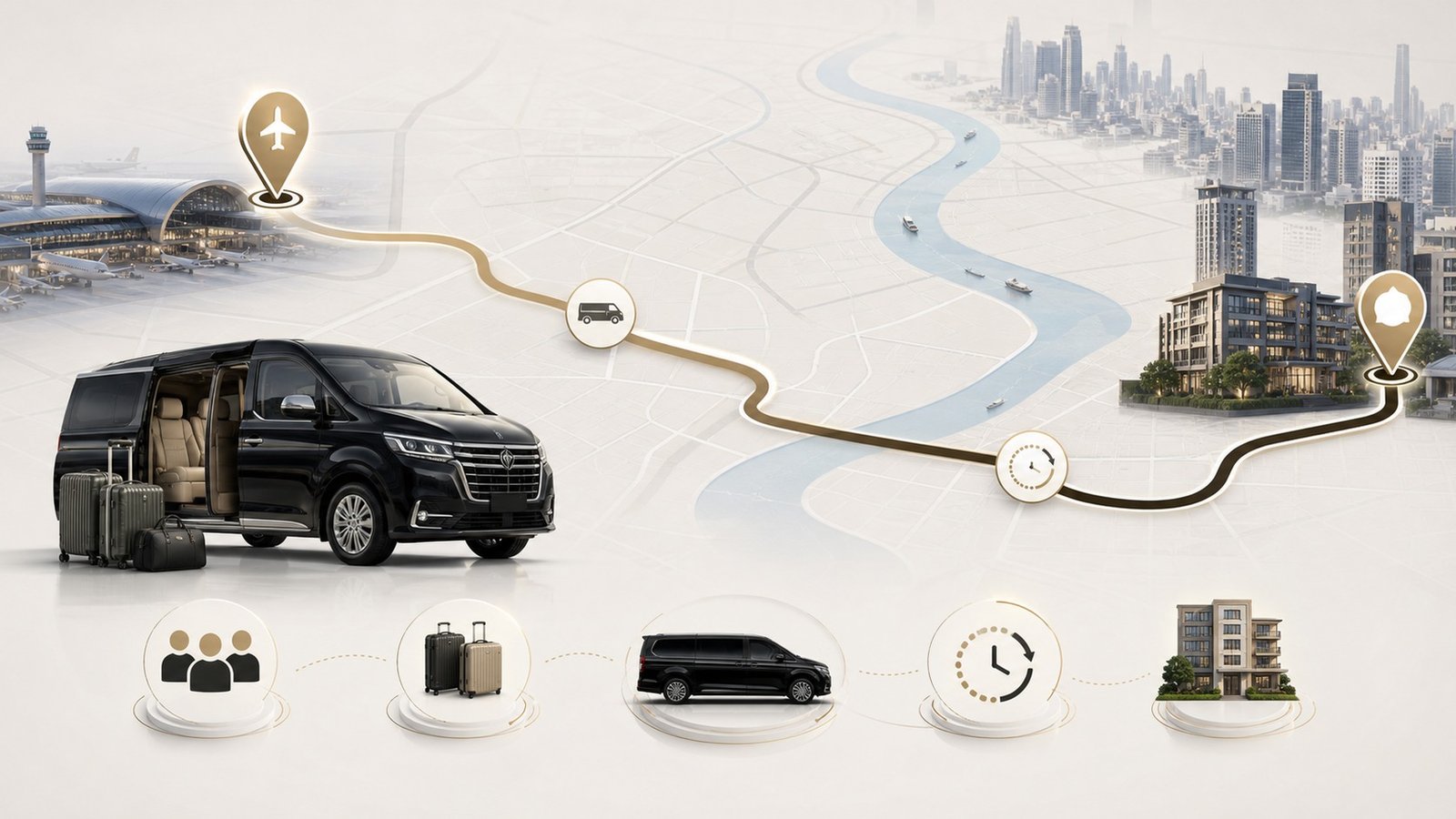 Bangkok Airport to Thonglor by Private Van: Smooth Arrival Planning visual 2