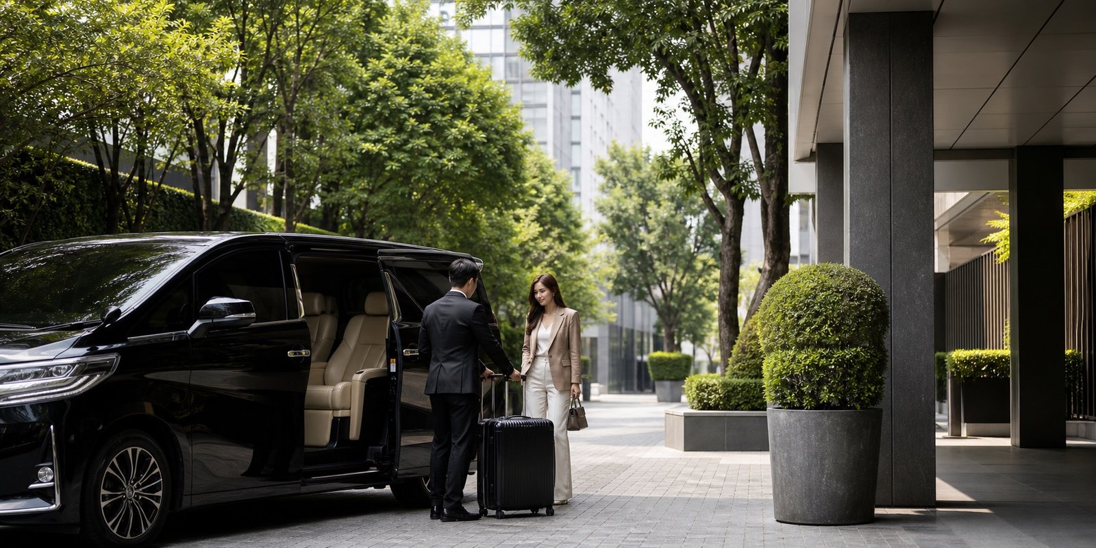 Bangkok Airport to Wireless Road by Private Van: Arrival Planning for Embassy Visits