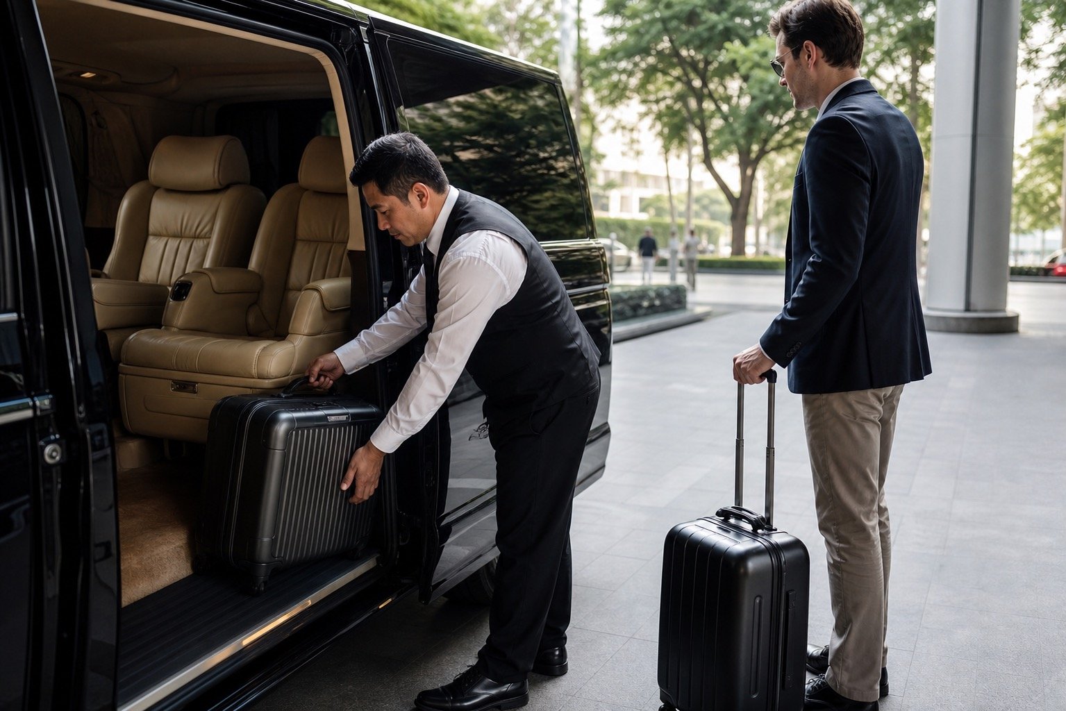 Bangkok Airport to Wireless Road by Private Van: Arrival Planning for Embassy Visits visual 1