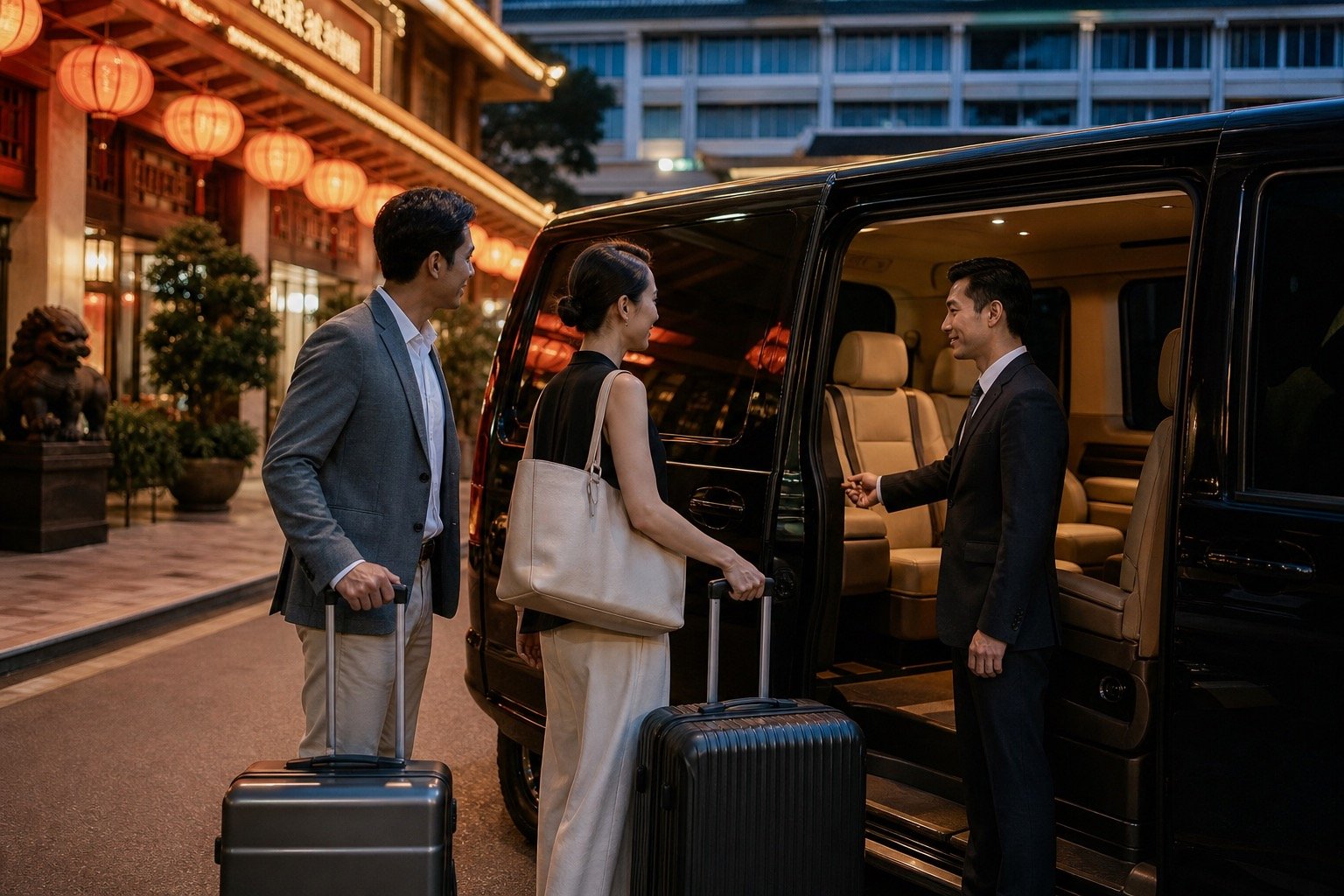 Bangkok Airport to Yaowarat by Private Van: Arrival Planning for Chinatown Hotels and Dining visual 1