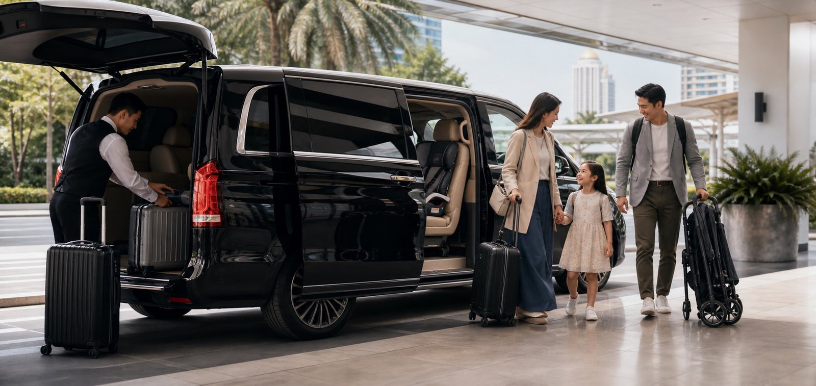 Bangkok Airport Transfers with Child Seats: Private Van Planning for Families