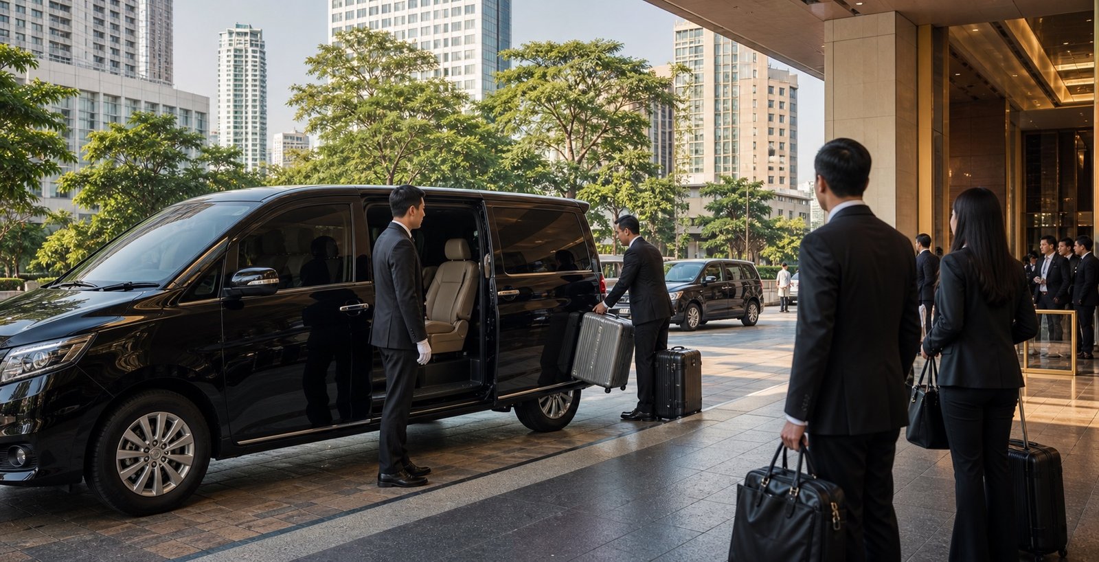 Bangkok Conference Hotel Shuttles by Private Van: Delegate Transfer Planning