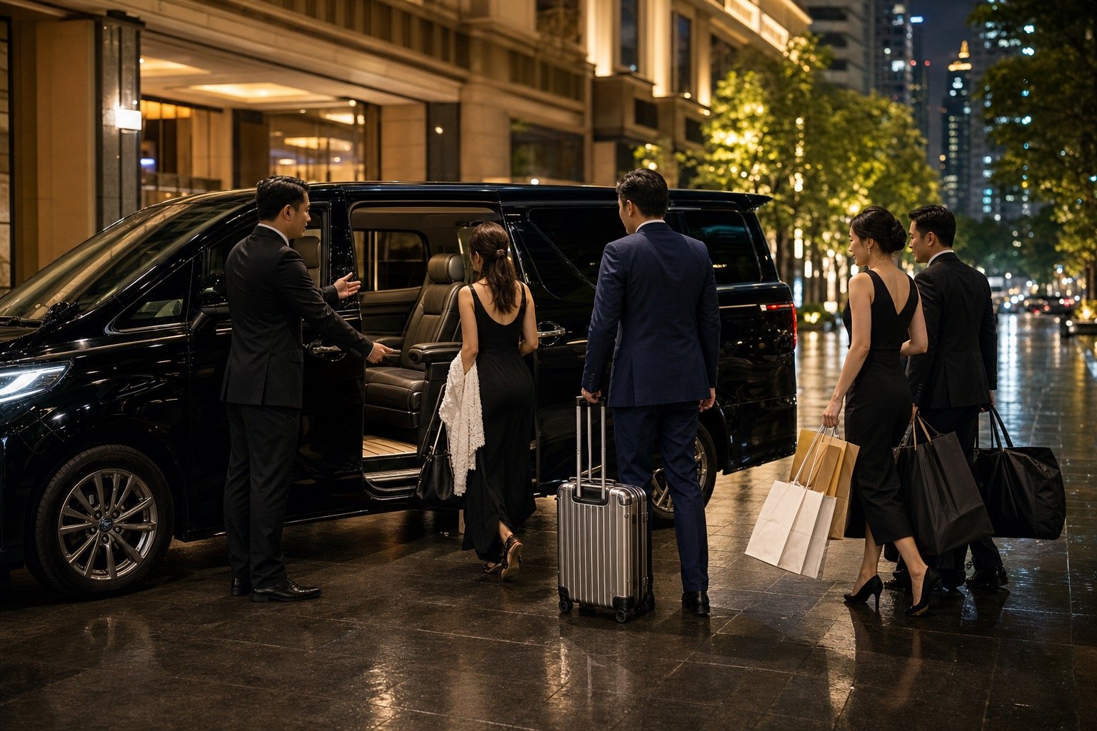Bangkok Dinner and Event Transfers by Private Van: Keep Groups Together visual 3