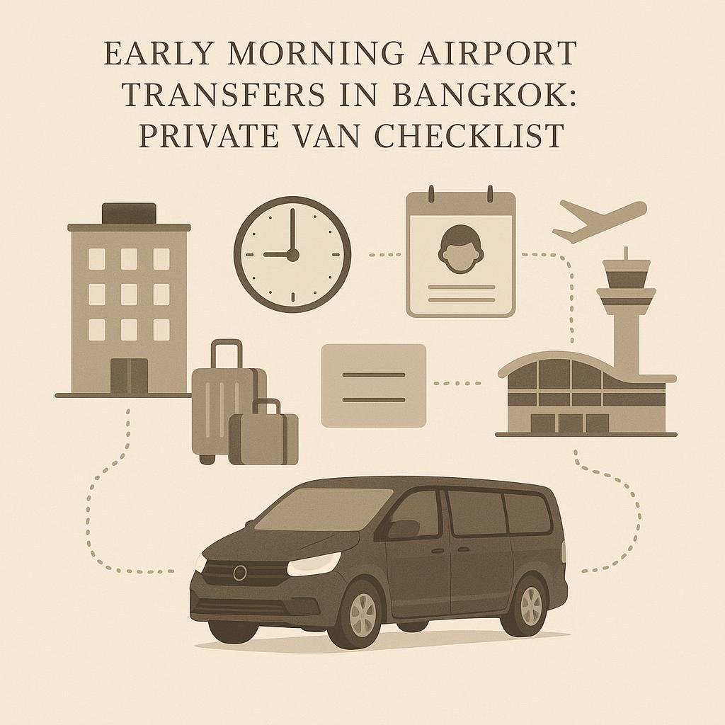 Early Morning Airport Transfers in Bangkok: Private Van Checklist visual 2