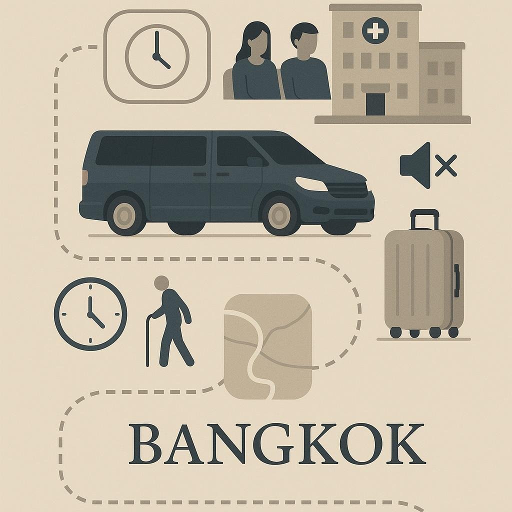 Bangkok Hospital Appointments by Private Van: Comfortable Medical Travel visual 2