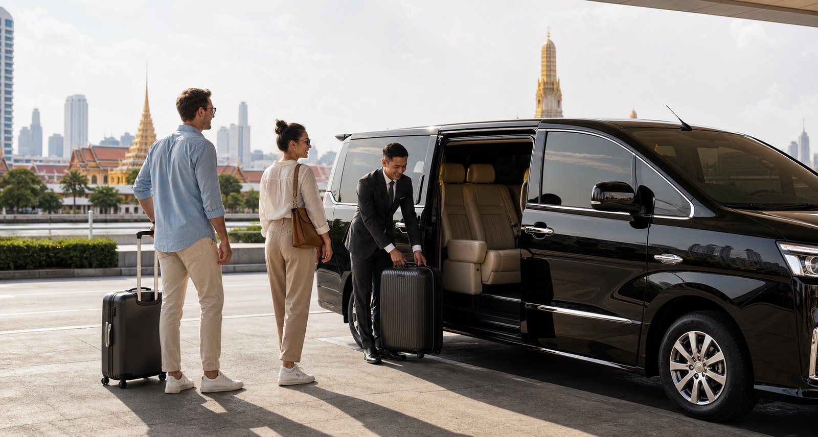 Bangkok Long Layover by Private Van: See More Between Flights