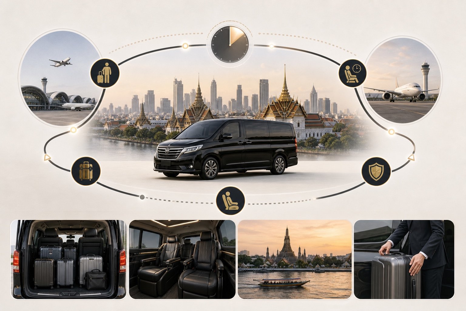Bangkok Long Layover by Private Van: See More Between Flights visual 2