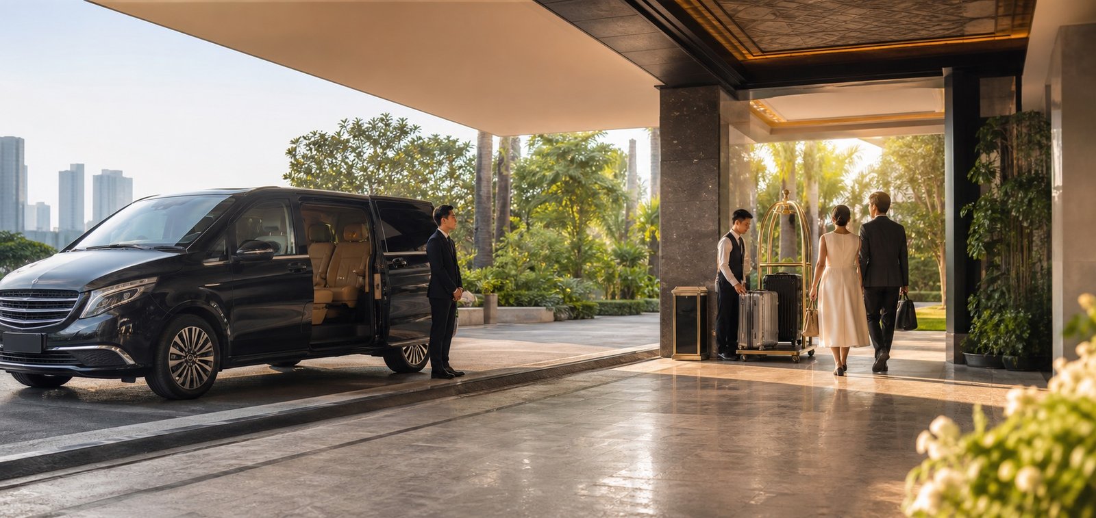 Luxury Hotel Transfers in Bangkok: Private Van Service for Premium Guests