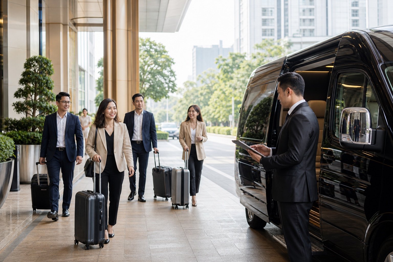 MICE Event Transfers in Bangkok: Private Van Planning for Delegates visual 1