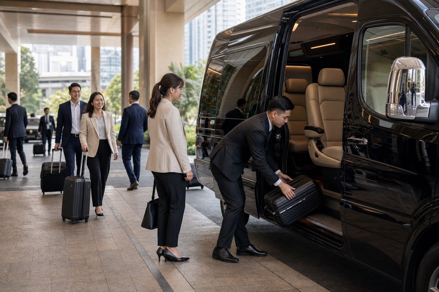 MICE Event Transfers in Bangkok: Private Van Planning for Delegates visual 3