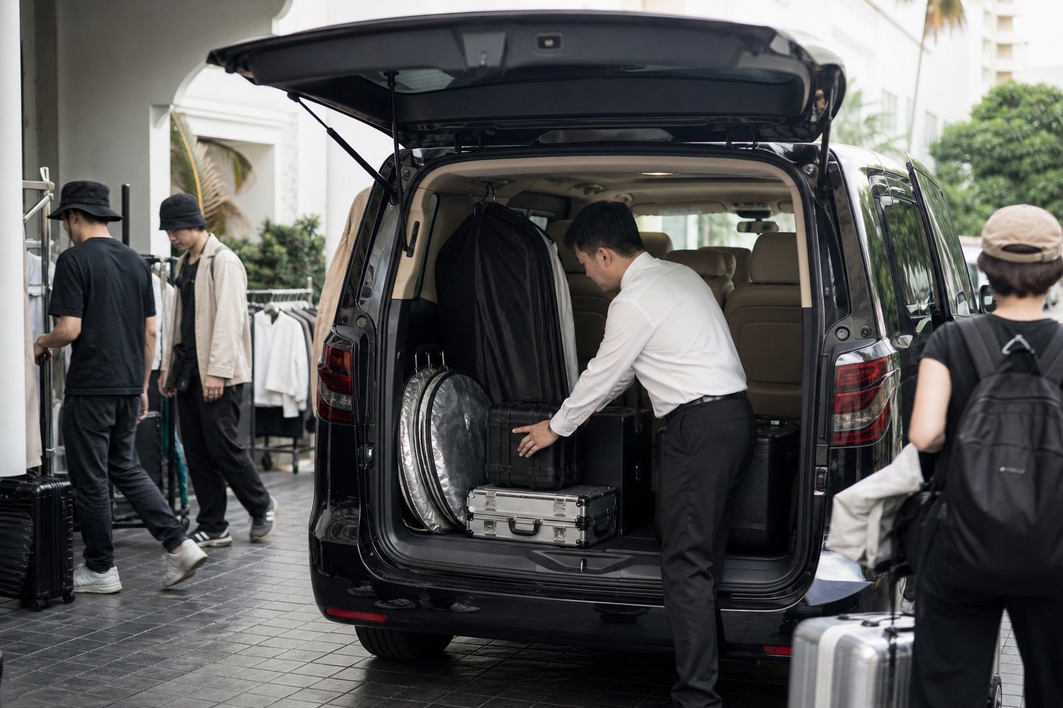 Bangkok Photo Shoot Transport by Private Van: Move Crew and Wardrobe Smoothly visual 1