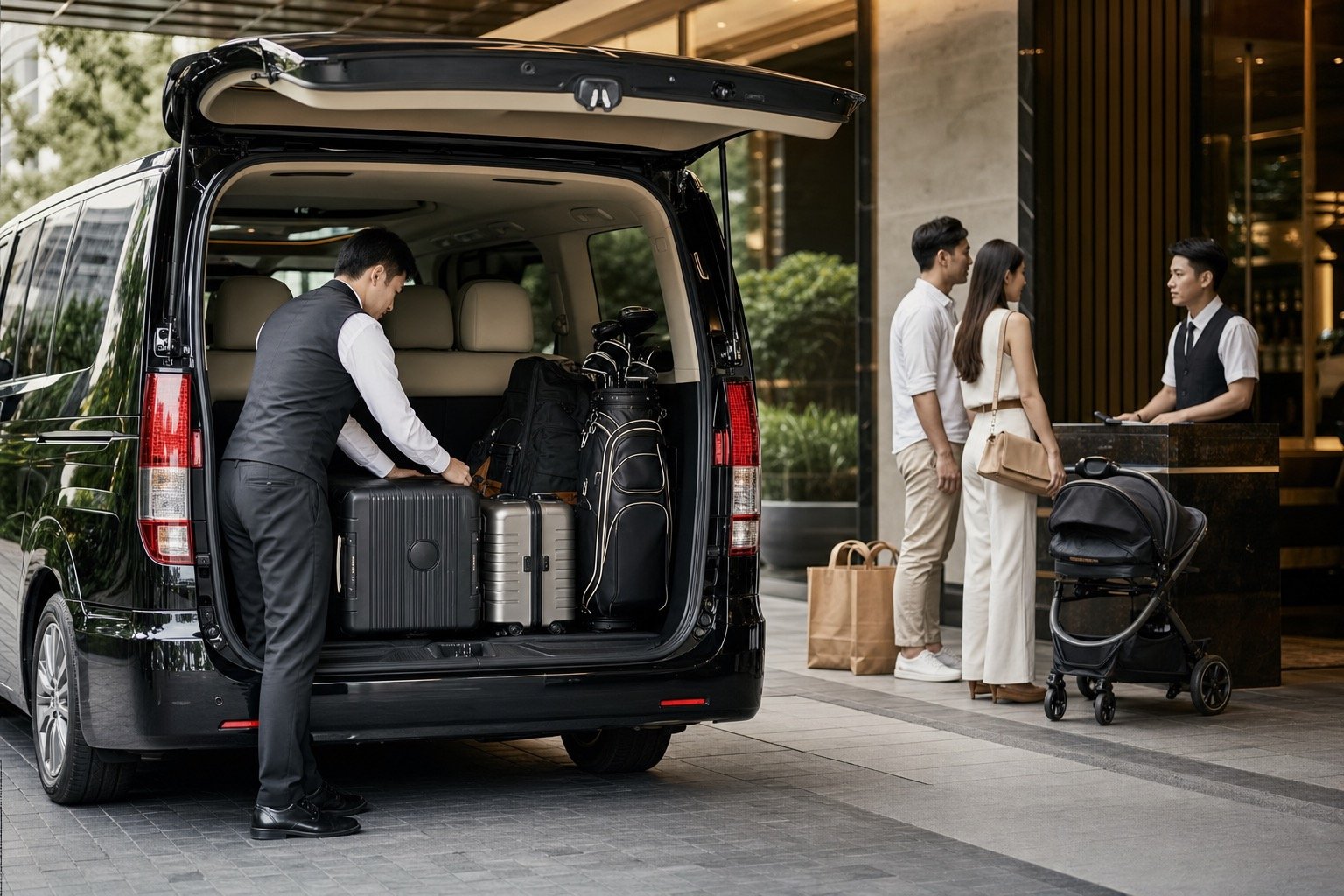 Bangkok Private Van Baggage Service: Easier Travel with Extra Luggage visual 3