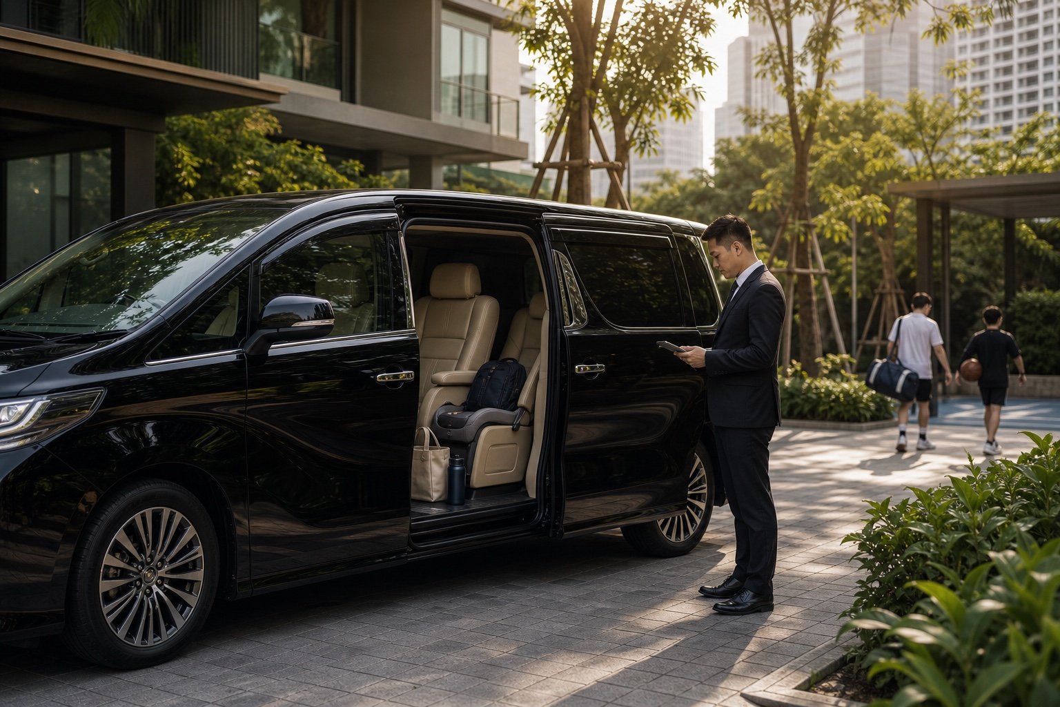Bangkok School and Family Days by Private Van: Easier Daily Logistics visual 3