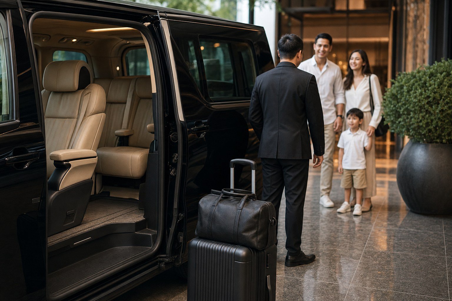 Bangkok Serviced Apartment Airport Transfers by Private Van visual 3