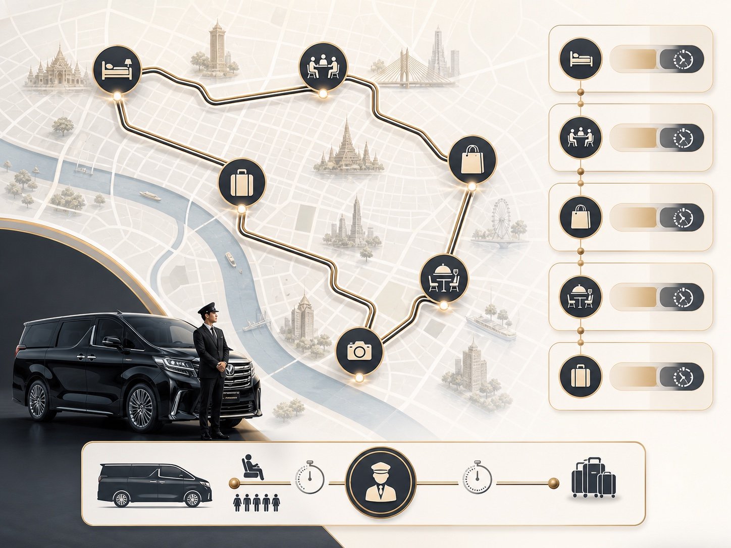 Multi-Stop Days in Bangkok: Why Chauffeur Standby Saves Time visual 2
