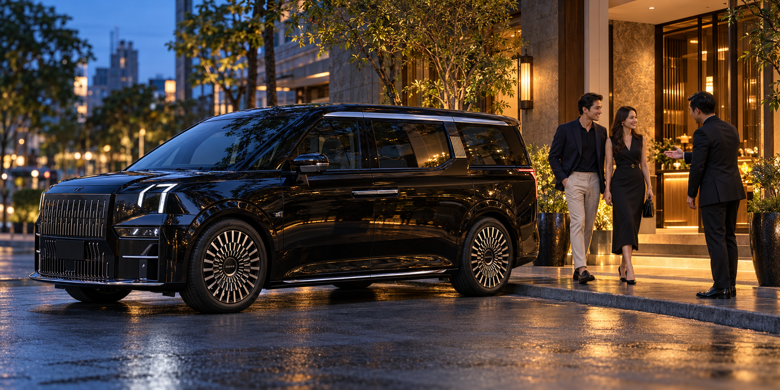 Shopping and dinner in Bangkok with a private chauffeur: plan the finish first