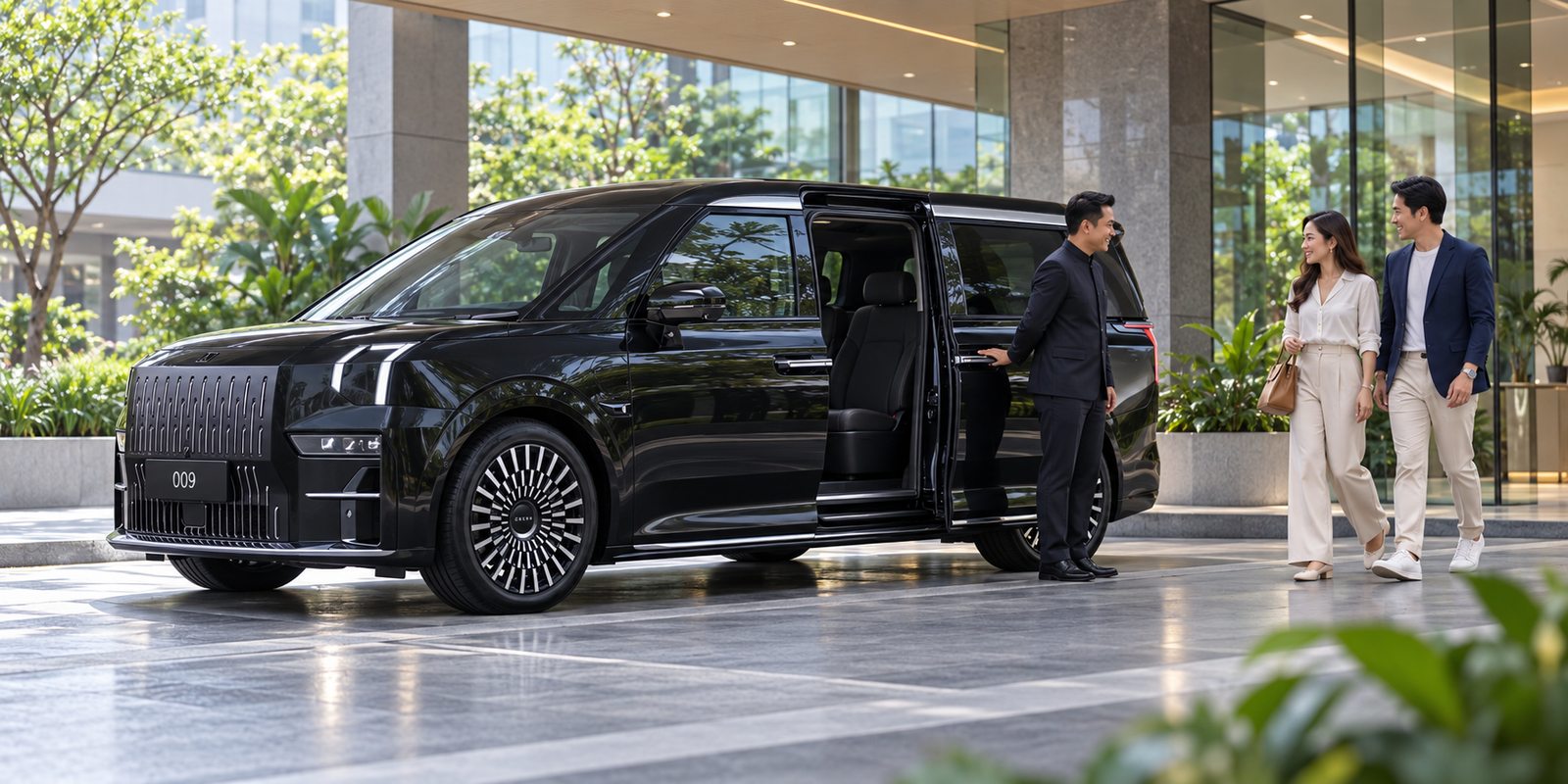 A private chauffeur for a Bangkok hospital appointment: arrival, waiting and return